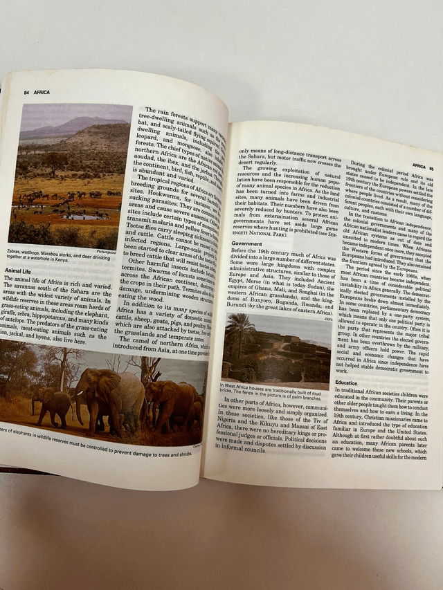 Children's Britannica set (1988) 